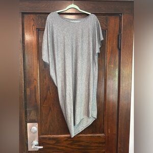 ATHLETA Women Sunlover Hilo Dress Medium Gray Asymmetrical